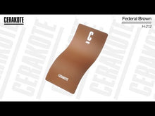 Cerakote H-212 Federal Brown YouTube Color Sample