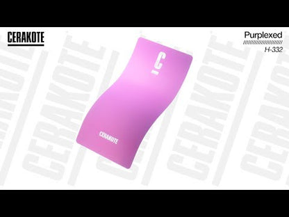 Cerakote H-332 Puplexed YouTube Color Sample