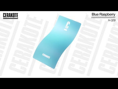 Cerakote H-329 Blue Raspberry YouTube Color Sample
