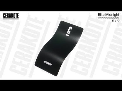Cerakote E-110 Midnight YouTube Color Sample