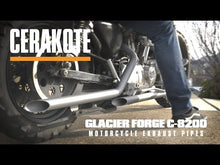 Cerakote C-8200 Glacier Forge High Temp 1000°C Coating YouTube Motorcycle Exhaust Pipe