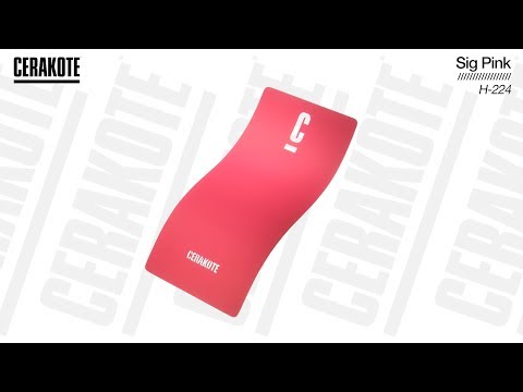 Cerakote H-224 Sig™ Pink YouTube Color Sample