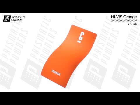 Cerakote H-346 HI-VIS Orange YouTube Color Sample