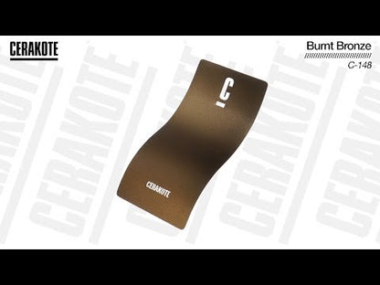 Cerakote C-148 Burnt Bronze High Temp Coating YouTube Color Sample