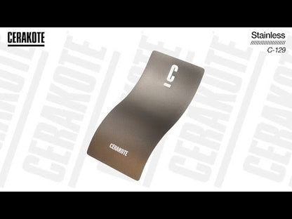 Cerakote C-129 Stainless High Temp Coating YouTube Color Sample