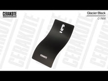 Cerakote C-7600 Glacier Black High Temp 1000°C Coating YouTube Color Sample