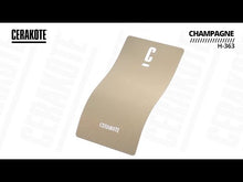 Cerakote H-363 Champagne YouTube Color Sample