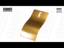 CERAKOTE FX Gold FX-113 YouTube Color Sample