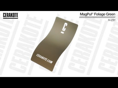 Cerakote H-231 MagPul® Foliage Green YouTube Color Sample