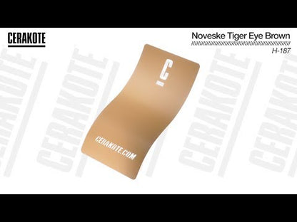 Cerakote H-187 Noveske Tiger Eye Brown YouTube Color Sample