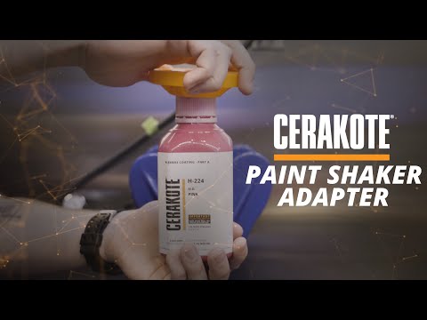 Cerakote Paint Shaker Adapter YouTube Video