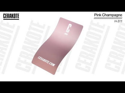 Cerakote H-311 Pink Champagne YouTube Color Sample