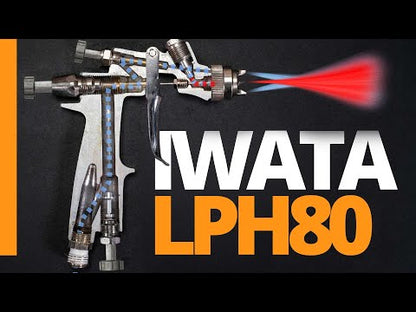 IWATA Spray Gun Kit LPH80 YouTube Video Adjusting