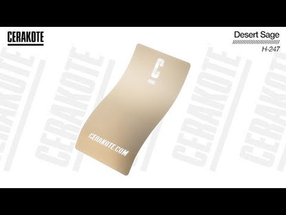 Cerakote H-247 Desert Sage YouTube Color Sample