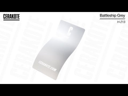 Cerakote H-213 Battleship Grey YouTube Color Sample