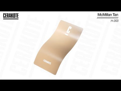Cerakote H-203 McMillan Tan YouTube Color Sample