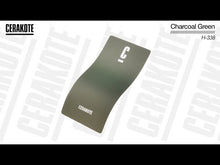 Cerakote H-338 Charcoal Green YouTube Color Sample