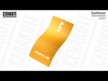 Cerakote H-317 Sunflower YouTube Color Sample