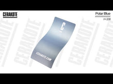 Cerakote H-326 Polar Blue YouTube Color Sample