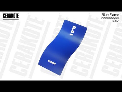 Cerakote C-158 Blue Flame High Temp 1000°C Coating YouTube Color Sample