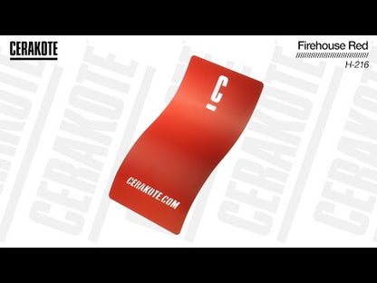 Cerakote H-216 Firehouse Red YouTube Color Sample