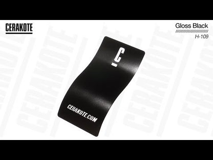 Cerakote H-190 Gloss Black YouTube Color Sample