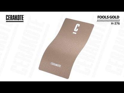 Cerakote H-376 Fools Gold YouTube Color Sample