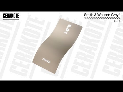 Cerakote H-214 Bull Shark Grey YouTube Color Sample