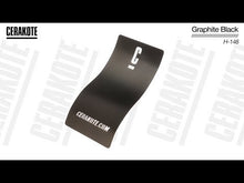 Cerakote H-146 Graphite Black YouTube Color Sample