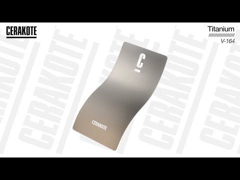 Cerakote V-164 Titanium YouTube Color Sample