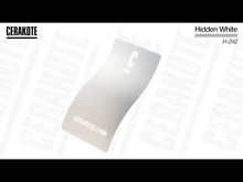 Cerakote H-242 Hidden White YouTube Color Sample