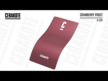 Cerakote H-320 Cranberry Frost YouTube Color Sample
