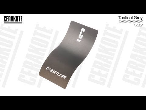 Cerakote H-227 Tactical Grey YouTube Color Sample