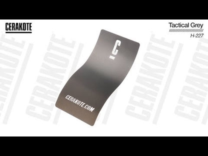 Cerakote H-227 Tactical Grey YouTube Color Sample