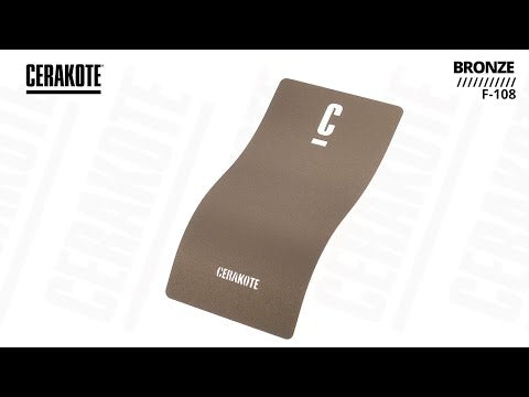 Cerakote F-108 Bronze YouTube Sample